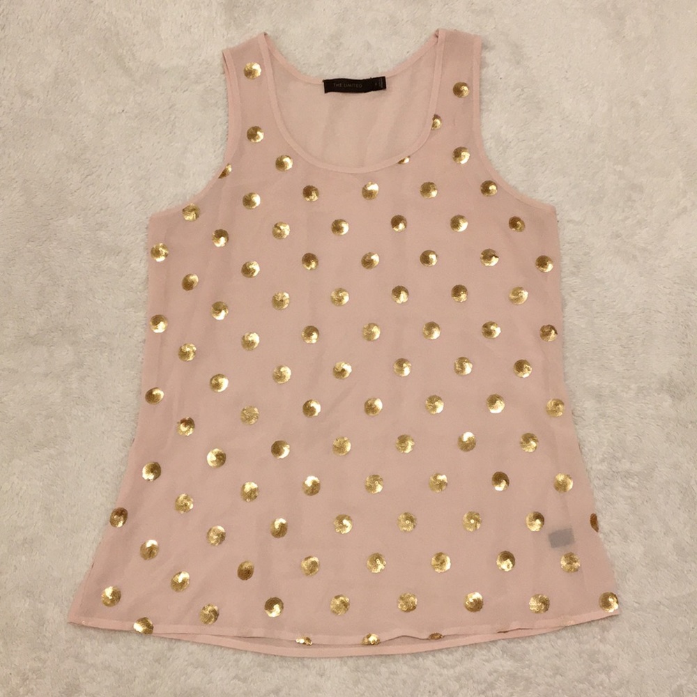 The Limited Small Baby Pink tank